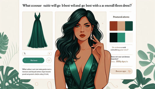 What Colour Suit Will Go Best With An Emerald Green Dress?
