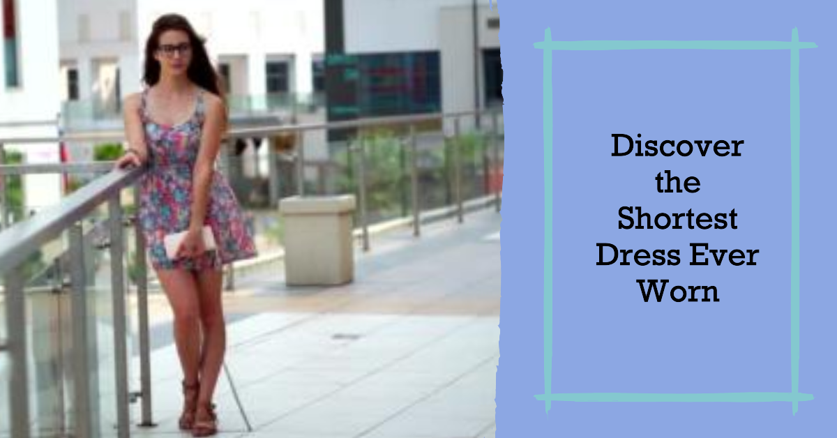 Shortest Mini Dress Ever Worn On Street