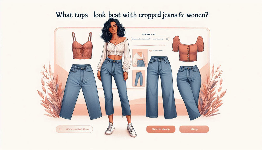 What Tops Look Best With Cropped Jeans For Women?