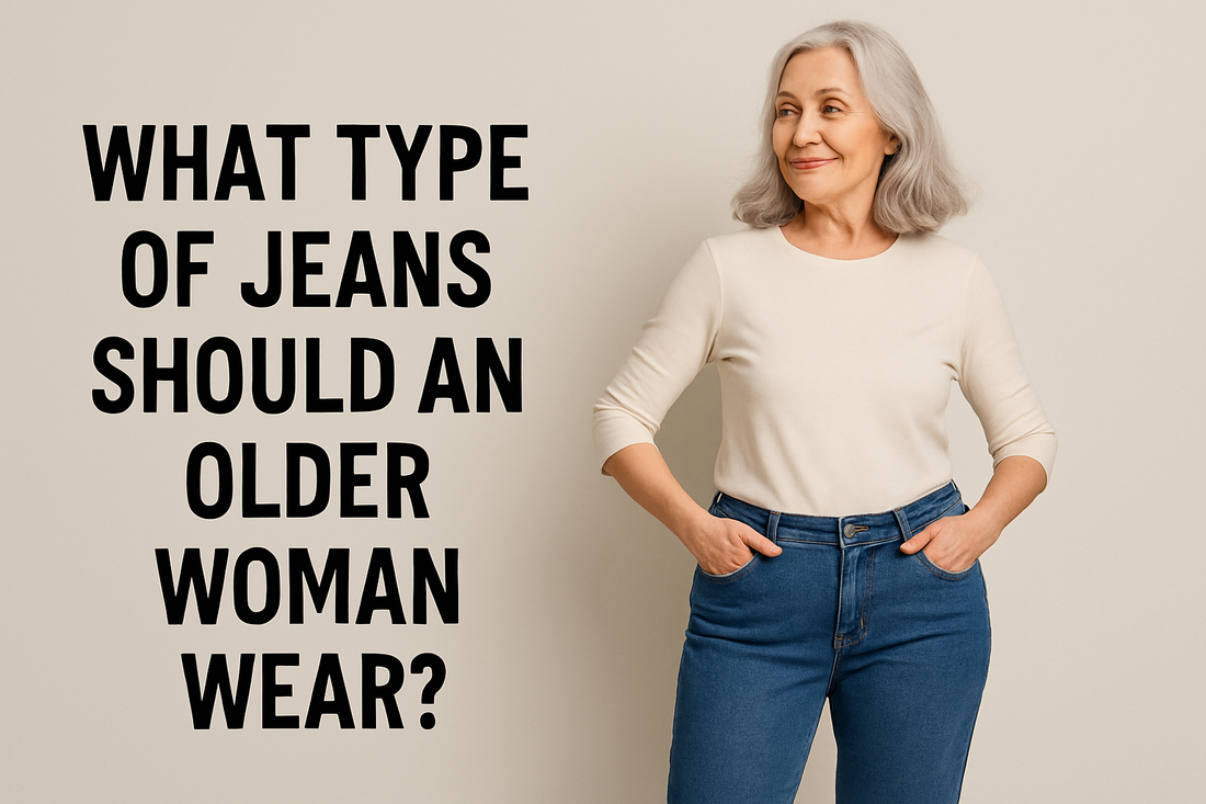 What Type Of Jeans Should An Older Woman Wear?