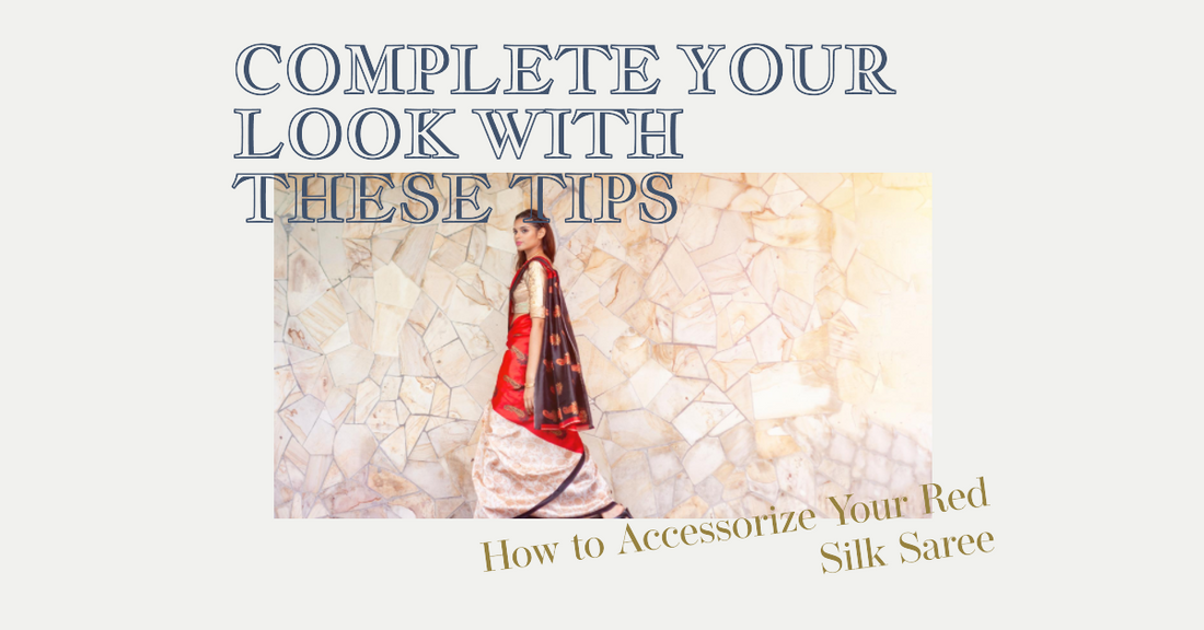 What Are Some Colours That Should Be Avoided When Wearing A Red Silk Saree?