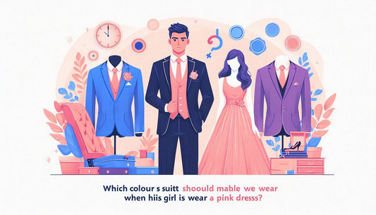 Which Colour Suit Should A Male Wear When His Girl Is To Wear A Pink Dress?