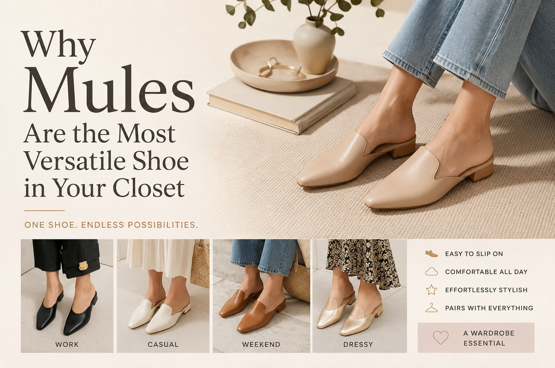 Why Mules Are the Most Versatile Shoe in Your Closet