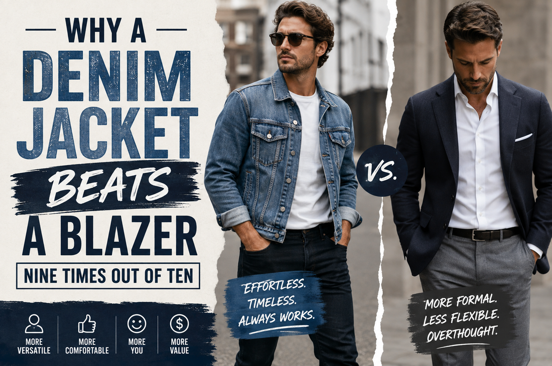 Why a Denim Jacket Beats a Blazer Nine Times Out of Ten
