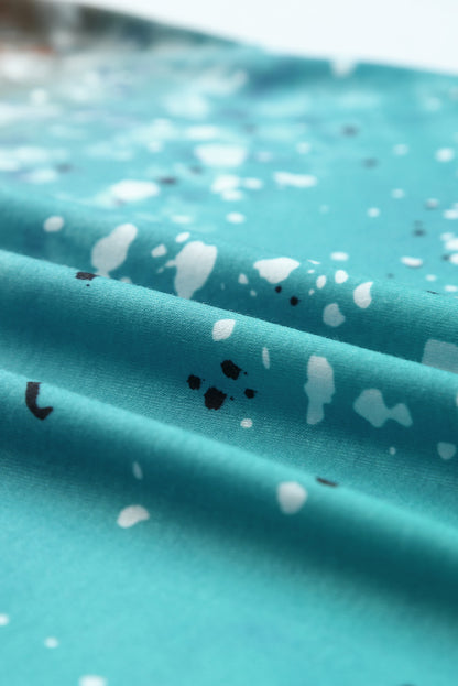 Just PRAY Camiseta con estampado de mezcla de moda occidental