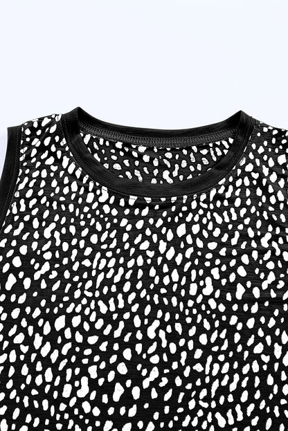 Blusa de guepardo con cuello con volantes y mangas 3/4 de color caqui 