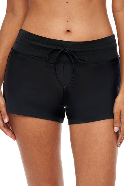Black Women Swim Boardshort