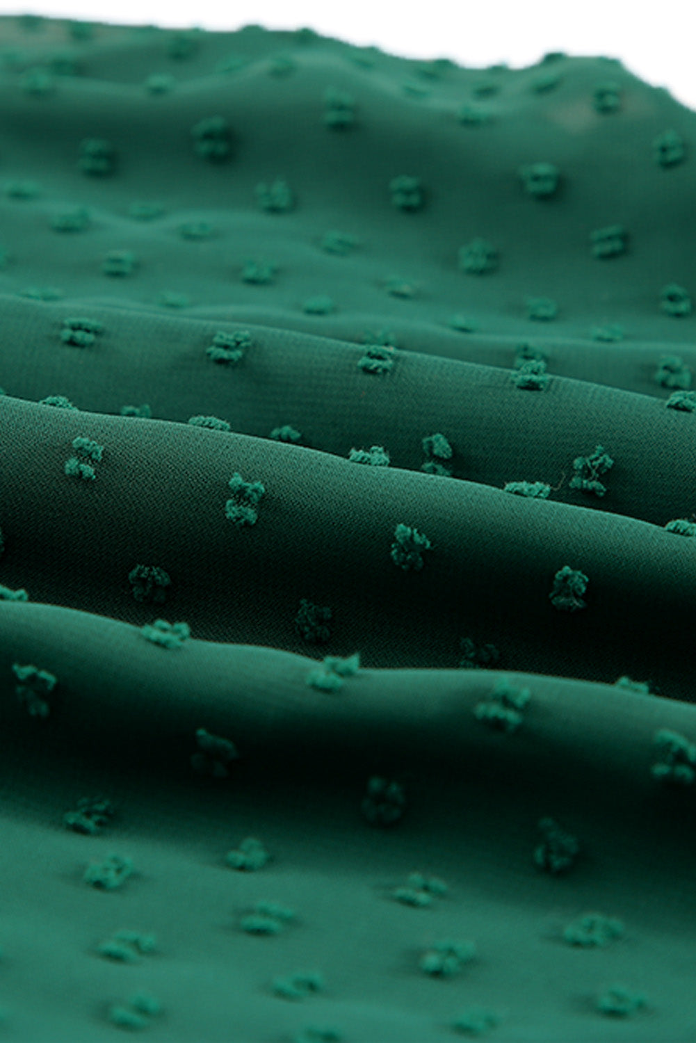 Yellow Yellow Off Shoulder Ruffle Swiss Dot Maxi Dress