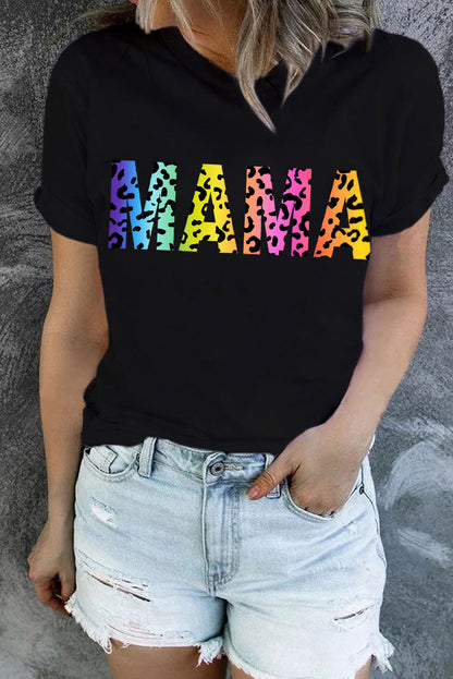 T-shirt à manches retroussées HONEY Bunny Graphic