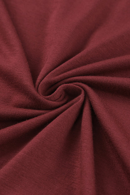 Tunique à manches courtes avec poches latérales 