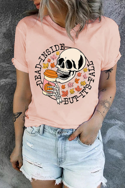 T-shirt à manches courtes avec imprimé graphique « It's Spooky Season »