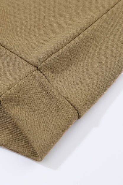 Sweat à capuche patchwork gris colorblock 