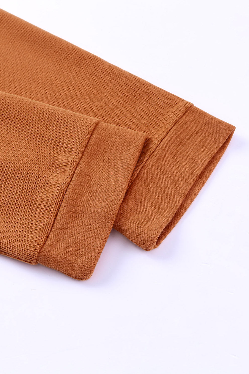 Sweat à capuche décontracté à boutons et bordures patchwork unies 