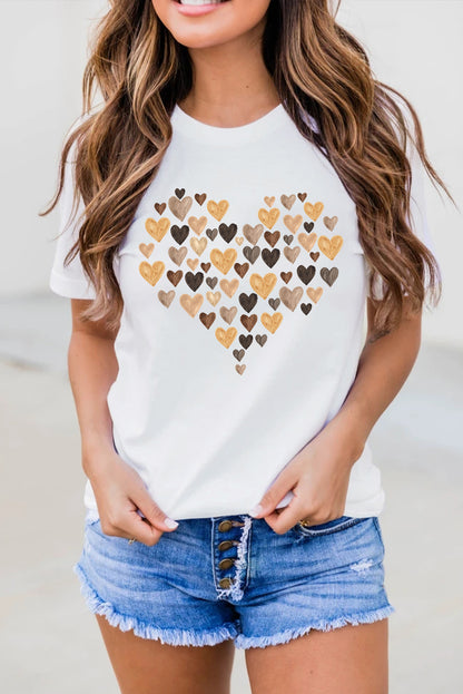 all you need is love Valentines Kisses Graphic Tee