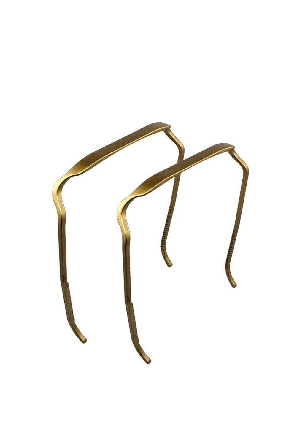 Silvery Thick Hair Squared Plastic Hair Hoop