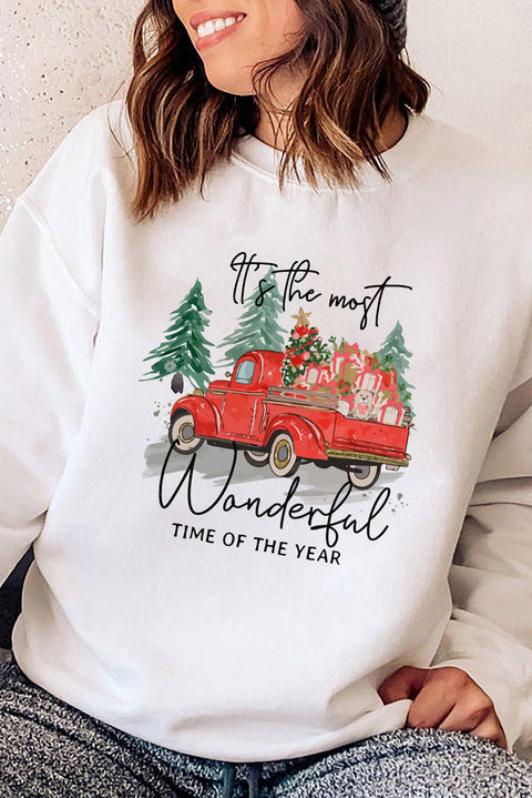 Yes, I'm Cold Letter Print Pullover Sweatshirt