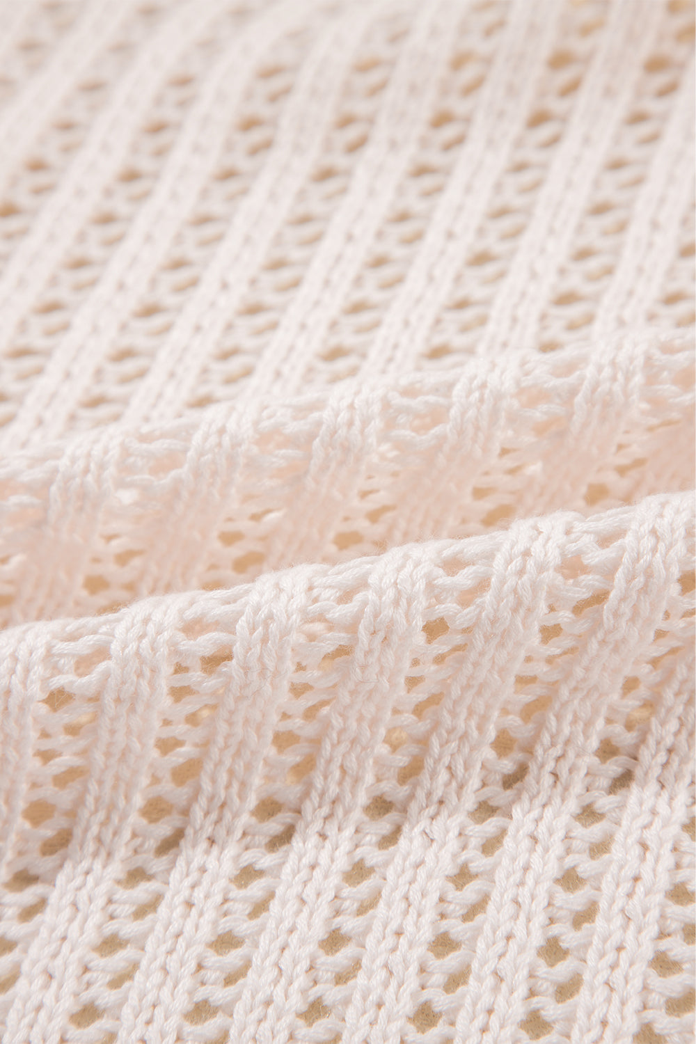 Cardigan ouvert sur le devant à épaules tombantes et crochet creux Jet Stream