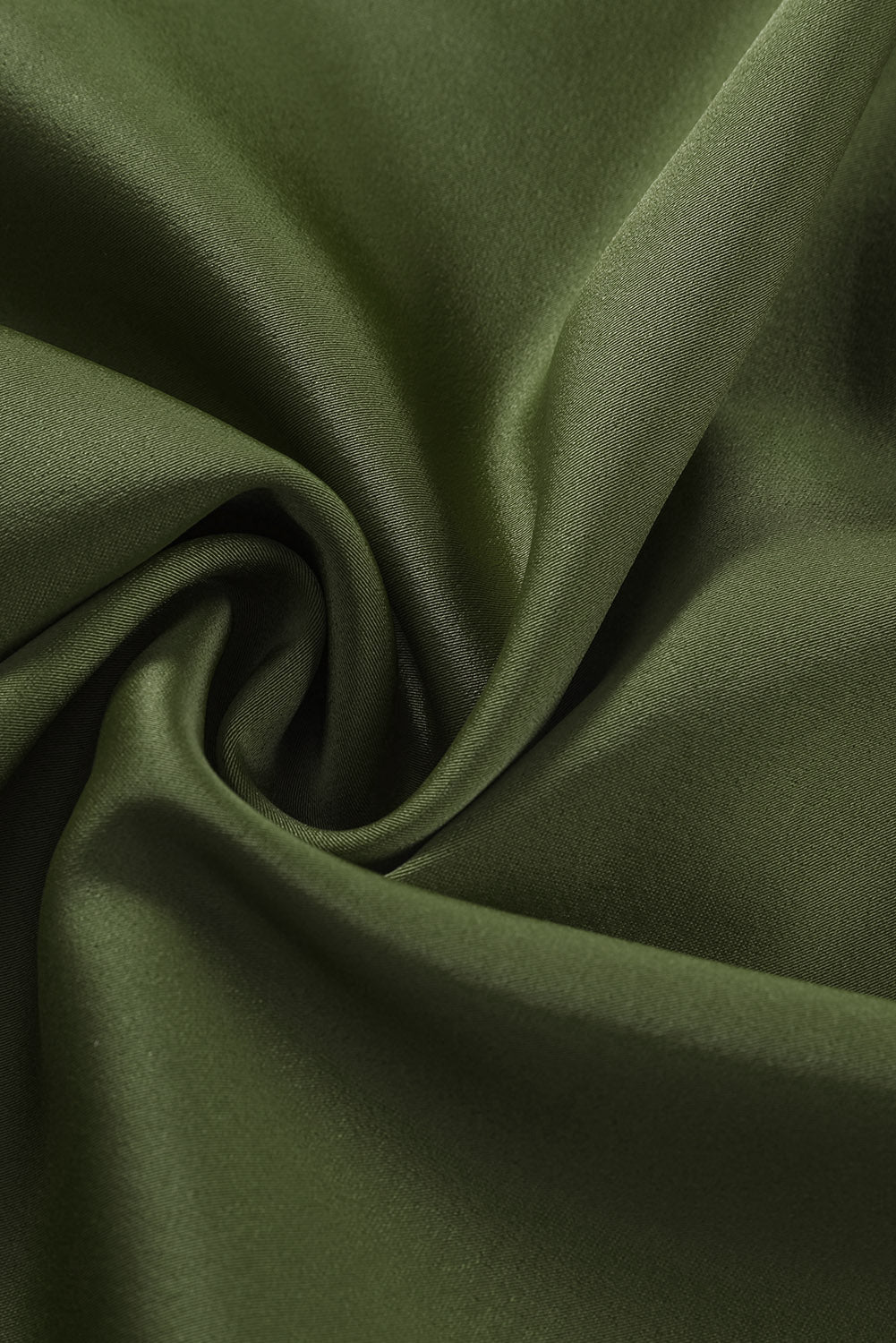 Blusa elegante de manga larga con cuello vuelto negro