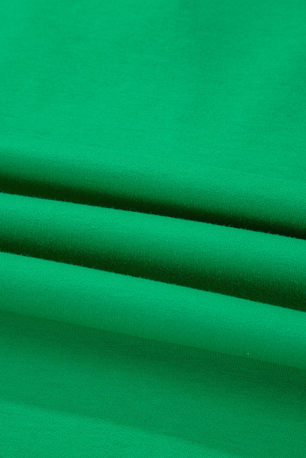 Chemisier vert vif à manches courtes et col rabattu, grande taille