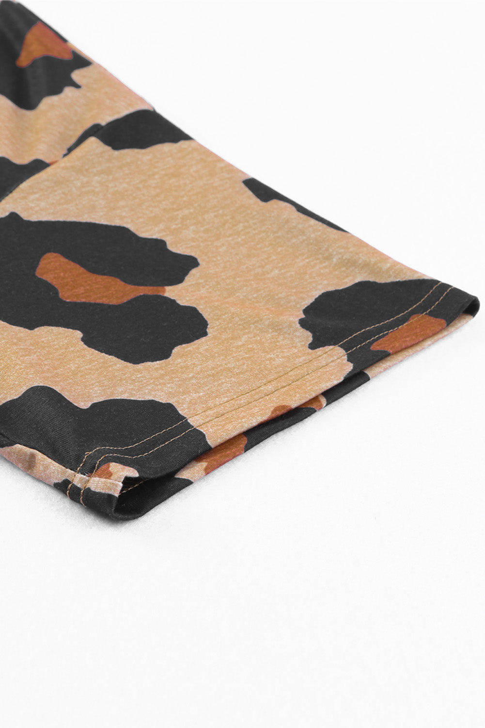 T-shirt ample imprimé léopard boyfriend 