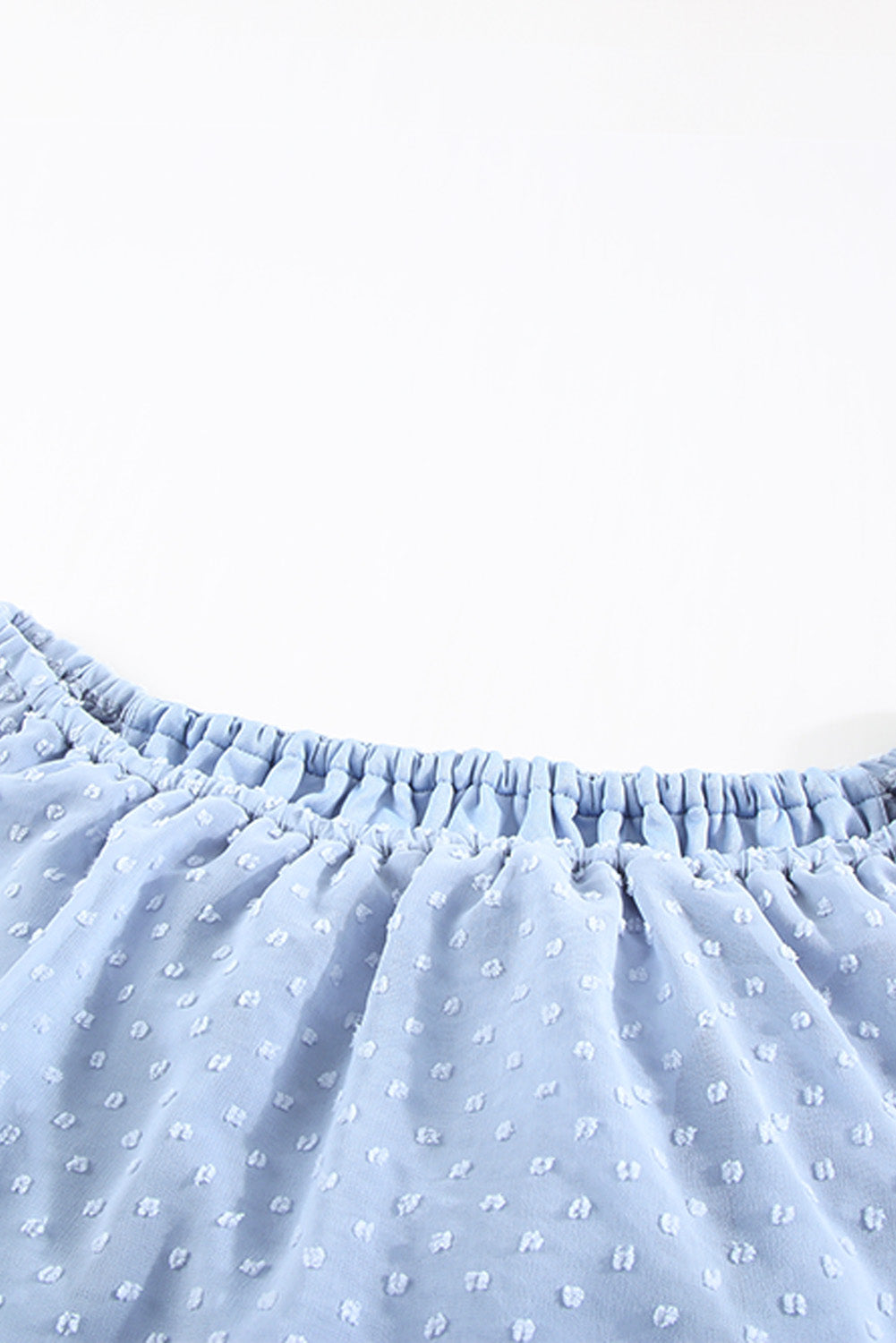 Yellow Yellow Off Shoulder Ruffle Swiss Dot Maxi Dress