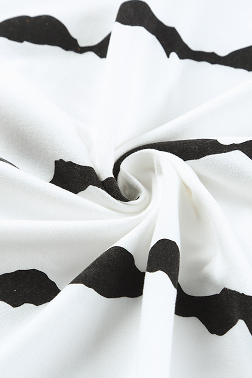 Sudadera con capucha de manga larga con botones y cordón a rayas