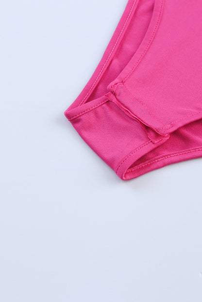 Body sans manches à col montant et paillettes 