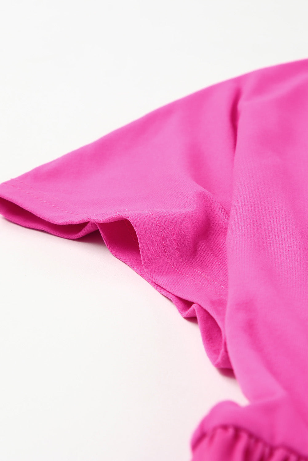 Robe t-shirt décontractée à pois contrastés et poches 