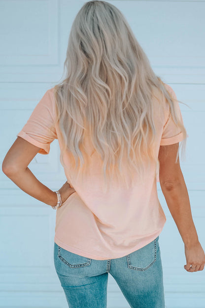 T-shirt graphique « Je suis super joyeux et lumineux »