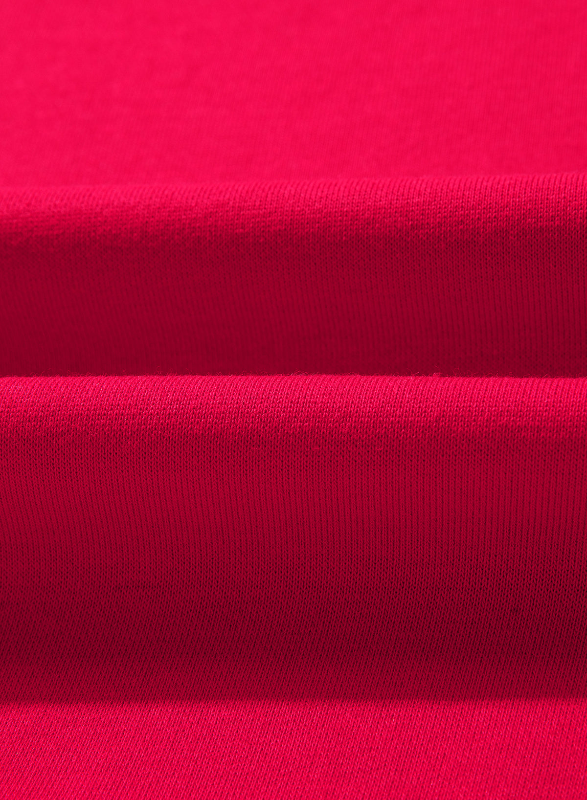 Fiery Red Striped Patchwork Sleeve Colorblock Sweatshirt