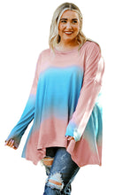 Plus Size Painted Poncho Top