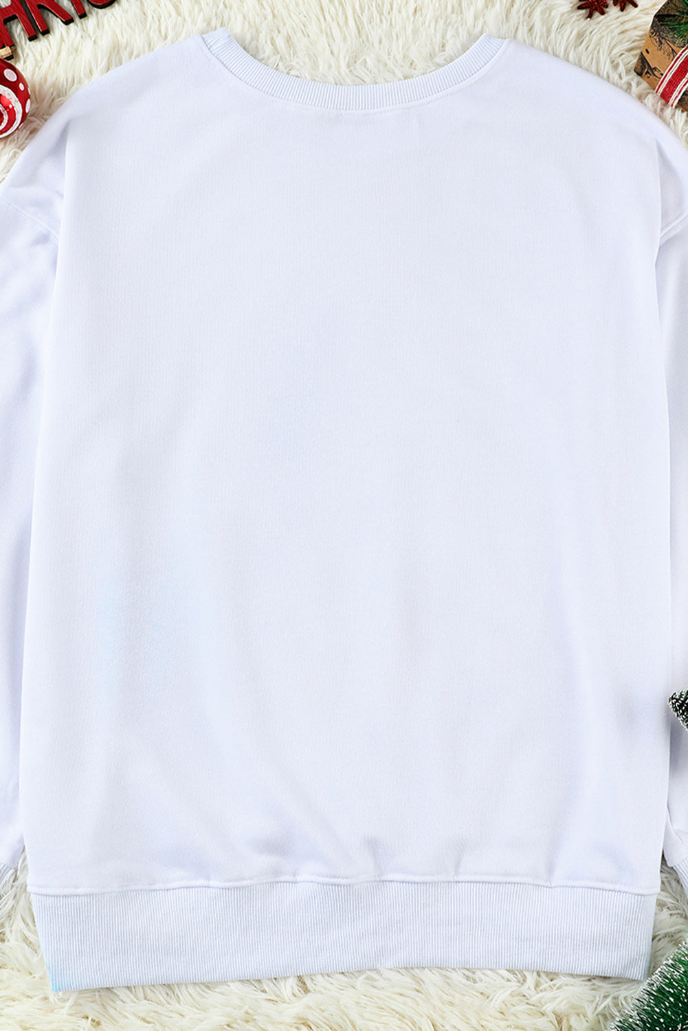 Sweat-shirt brodé Père Noël