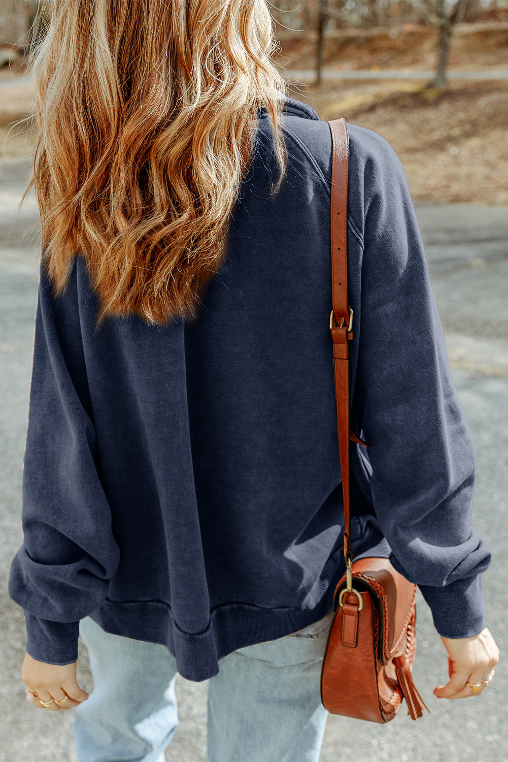 Chaqueta con botones y bolsillo con solapa lavada vintage roja