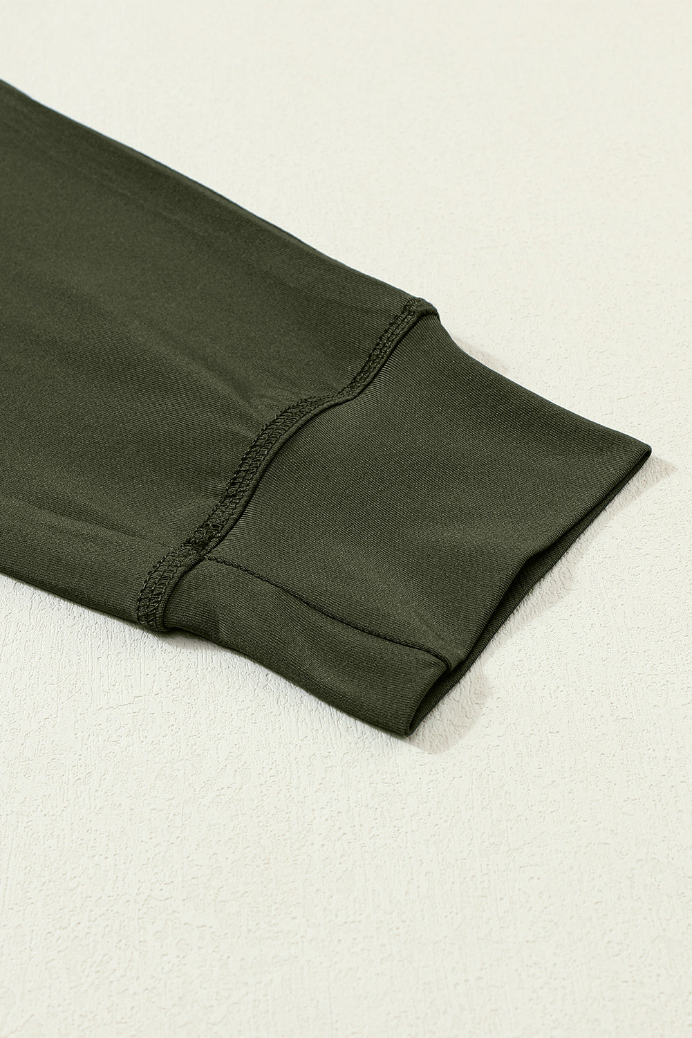 Pantalon de jogging vert mousse avec cordon de serrage à la taille et poches