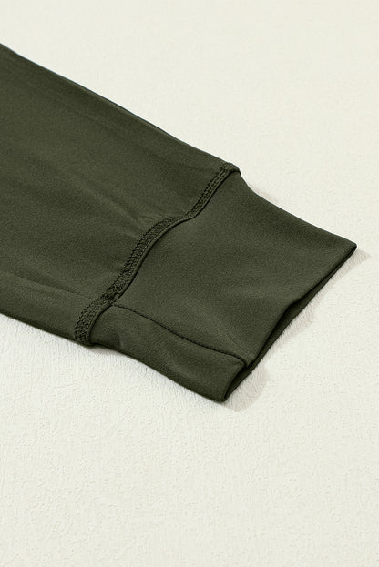 Pantalon de jogging vert mousse avec cordon de serrage à la taille et poches