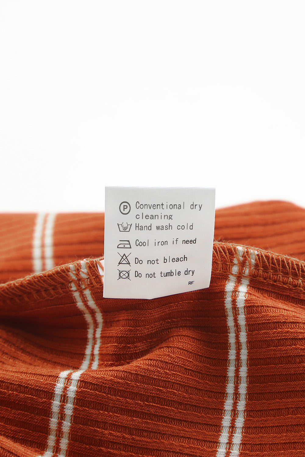 Pull rayé en tricot côtelé à poignets color block