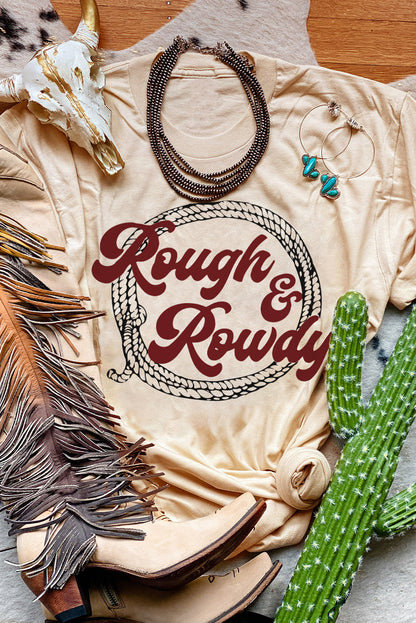 T-shirt à manches courtes avec imprimé floral et motif dinde