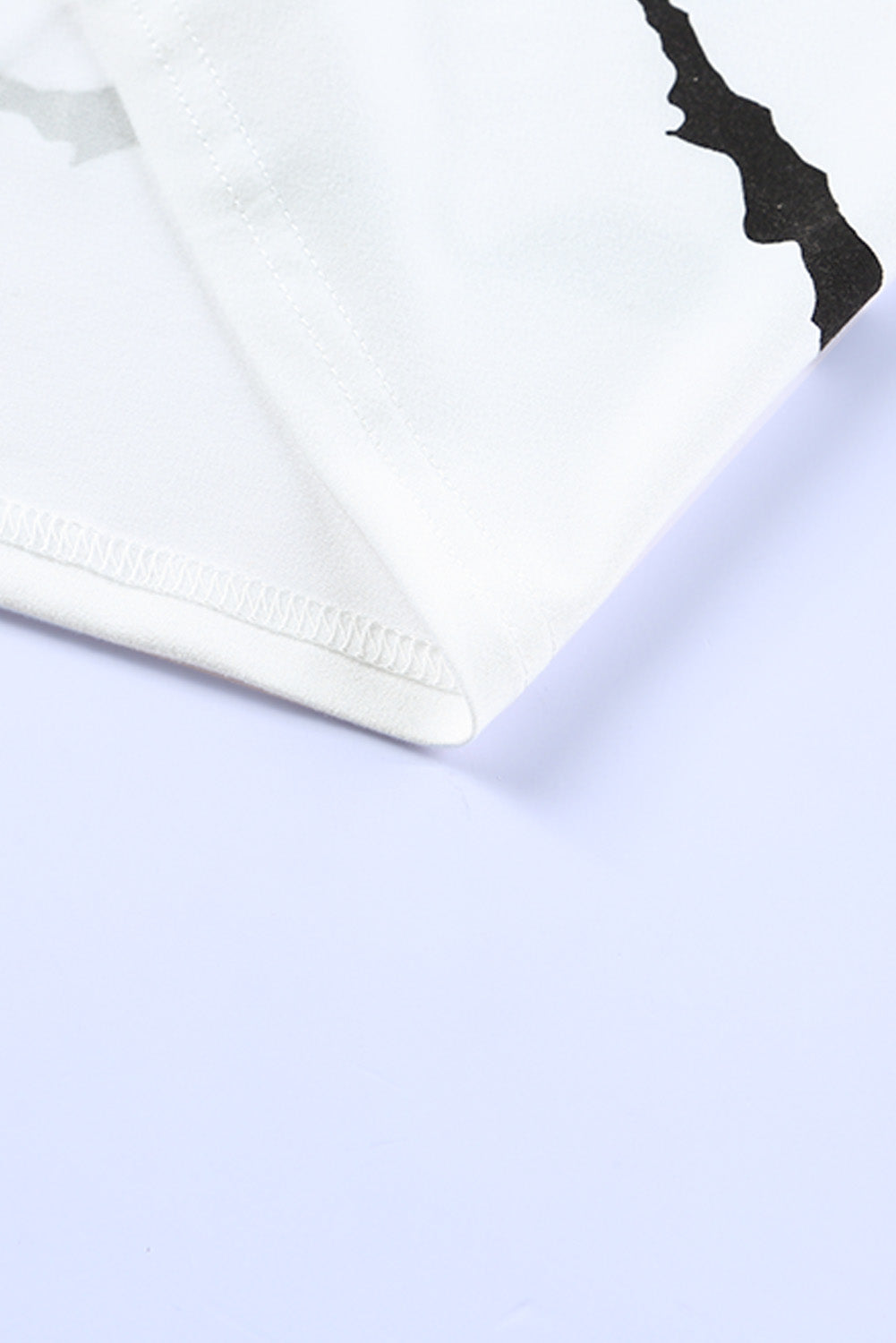 Sudadera con capucha de manga larga con botones y cordón a rayas