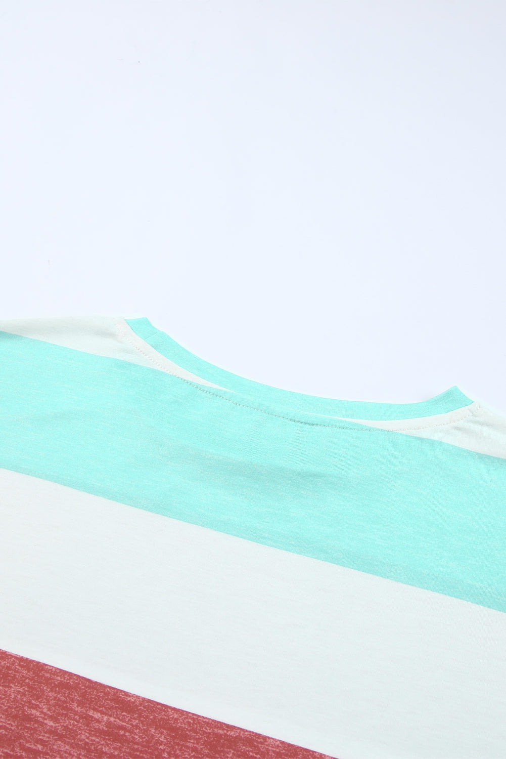 Top tipo jersey con bloques de color de talla grande