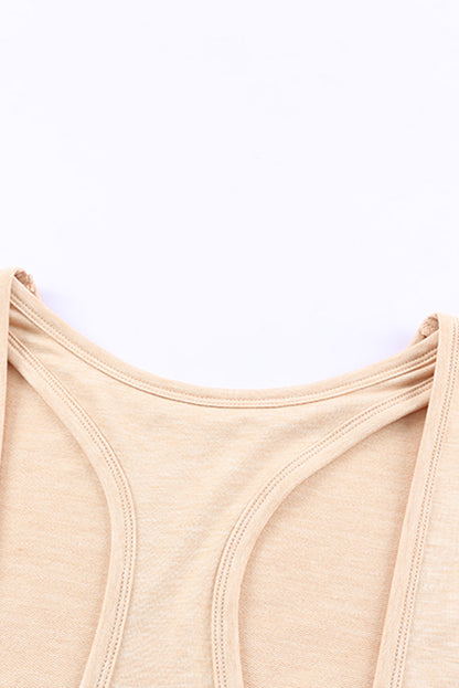 Top tejido de manga larga con espalda abierta