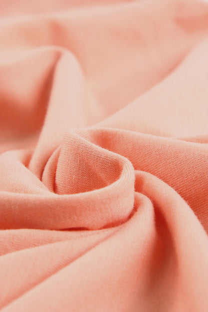 Chemisier à col rond et manches bouffantes 