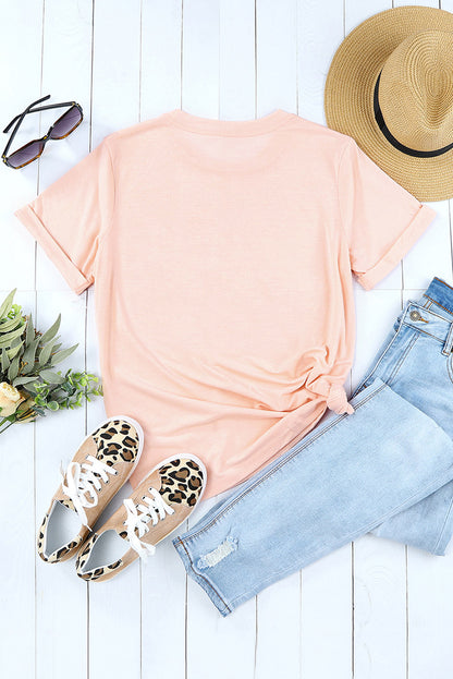 T-shirt graphique « Je suis super joyeux et lumineux »