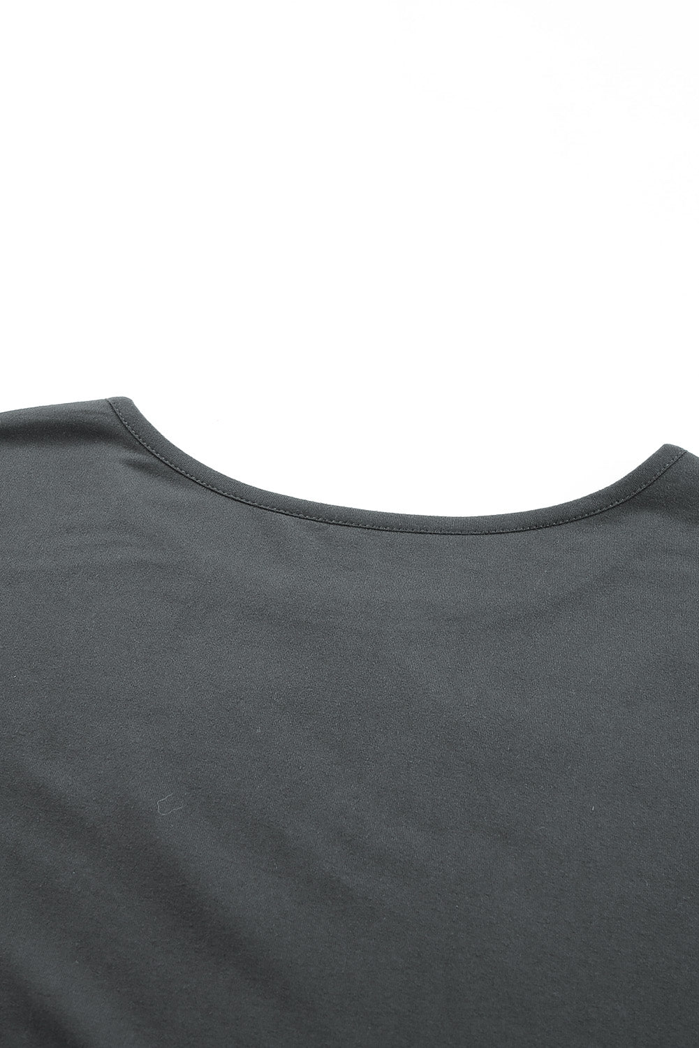 Robe t-shirt décontractée à pois contrastés et poches 