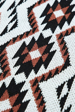 Aztec Geometric Print Knitted Tank Top