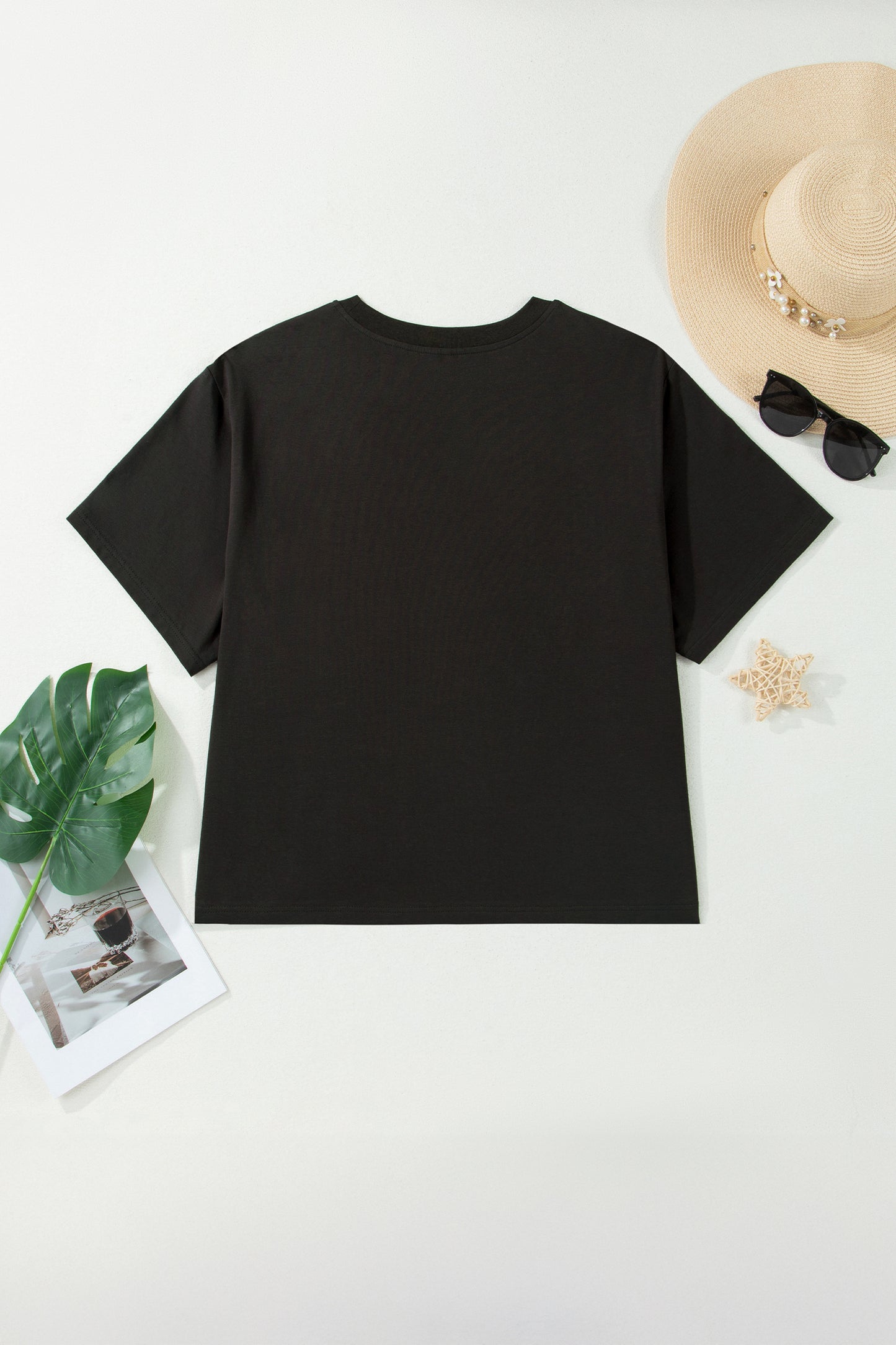 Carbon Grey Plus Size Western Aztec Bull Skull Printed T Shirt
