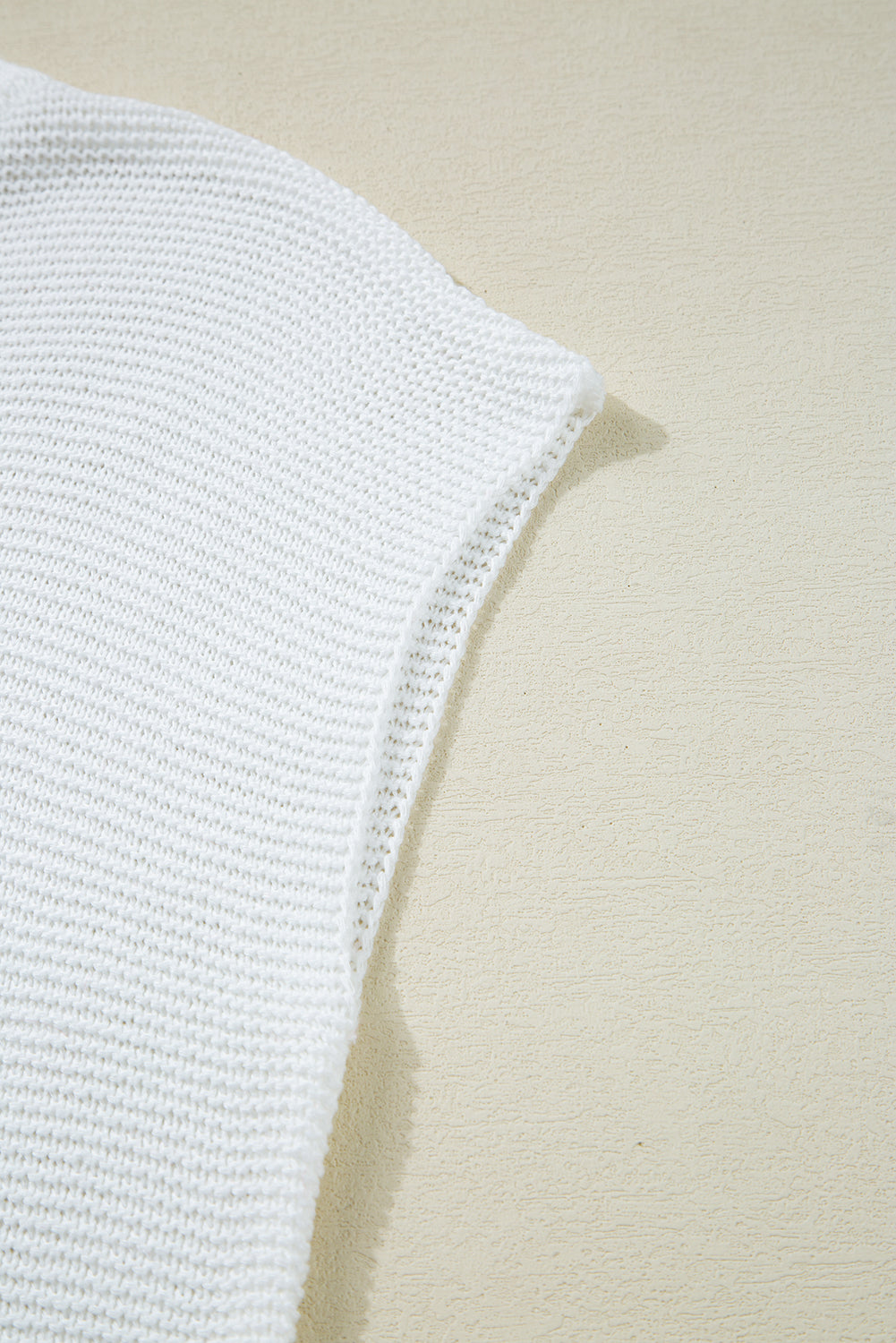 Pull-over Jet Stream uni avec fentes latérales