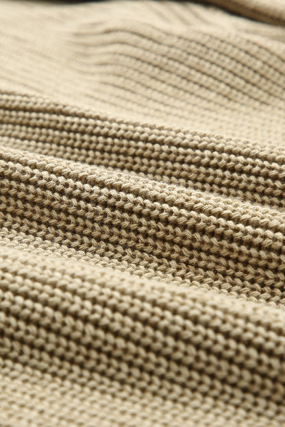 Pull à capuche col V Henley 