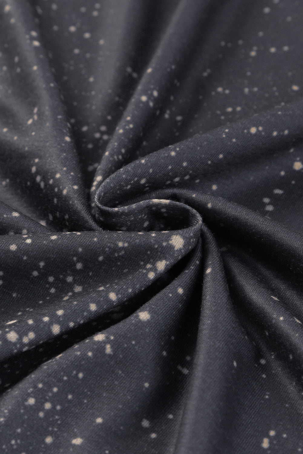 Blank Apparel - Camiseta blanqueada con detalle de leopardo gráfico en blanco gris