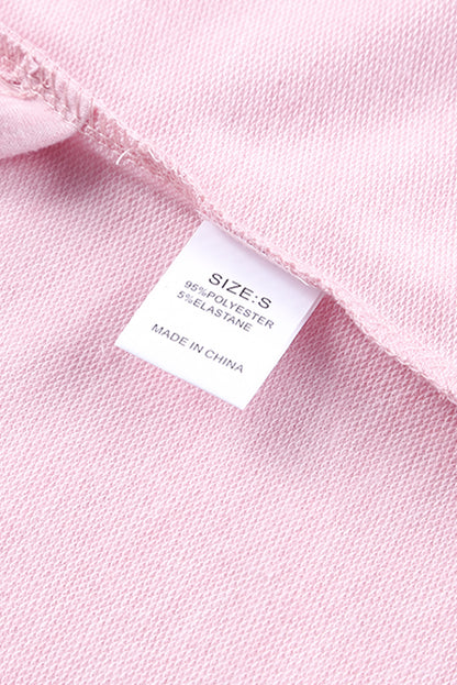 Top tejido de manga larga con espalda abierta