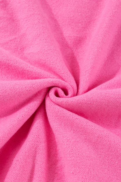 Sweat à capuche épais avec cordon de serrage et poche kangourou doublée en polaire Bonbon